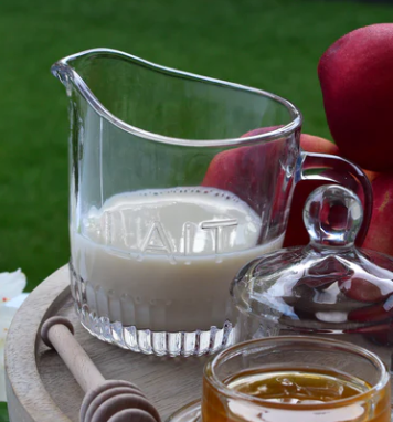 Pressed Glass Small Milk Jug