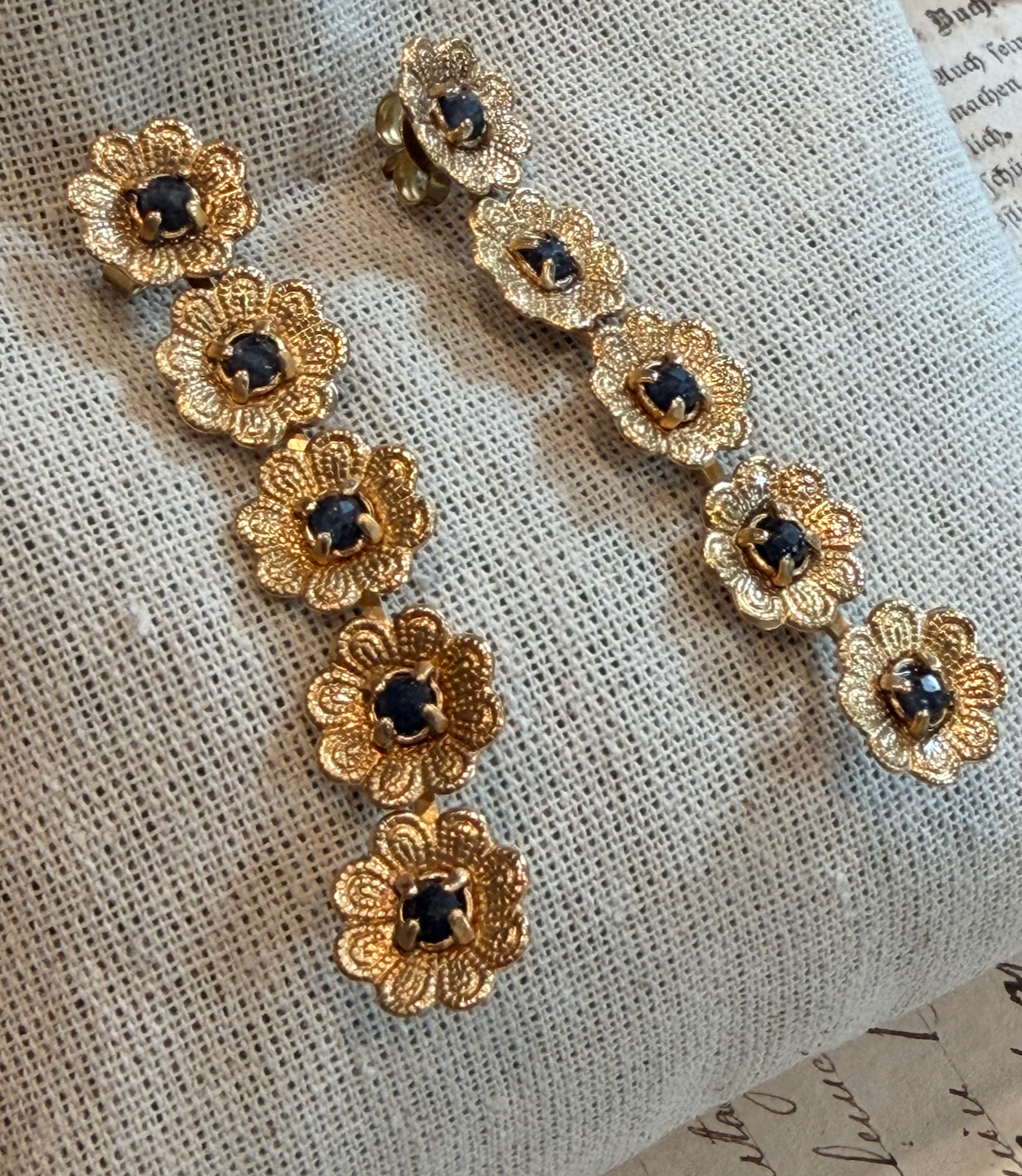 Italian Made Limited Edition Antique Style Earrings