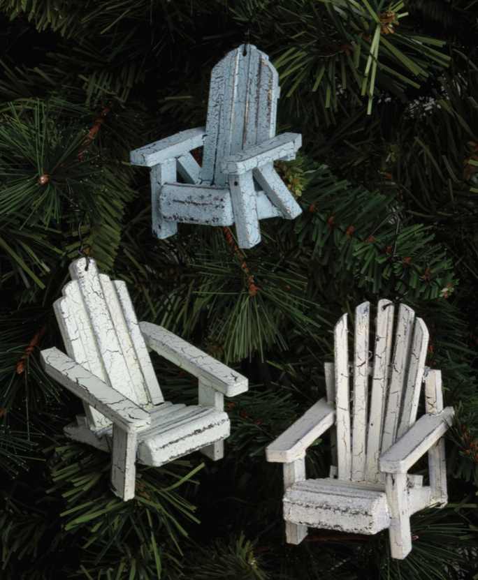Miniature Adirondack Chair Ornaments