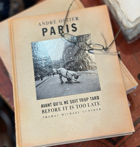 Hardcover Edition of Andre Ostier's book on Paris