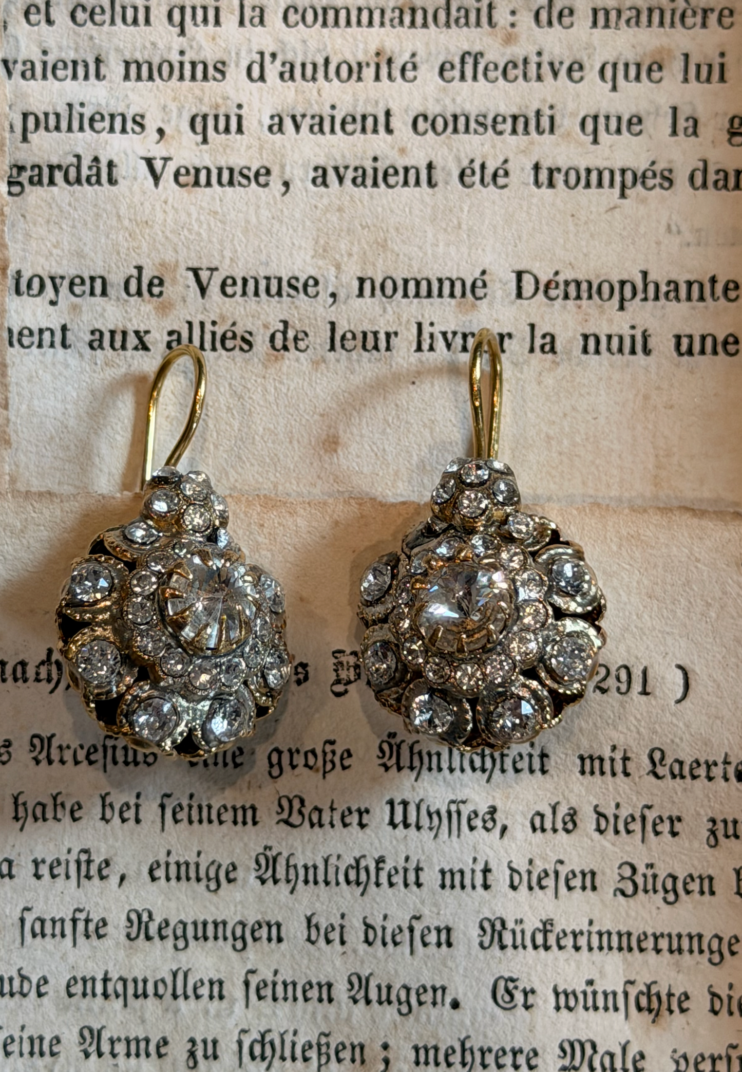 Italian Made Limited Edition Antique Style Earrings