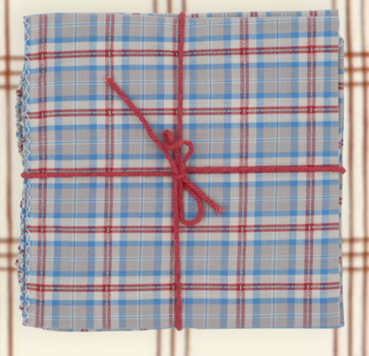 Cotton Napkins, Sets of Four, 17 x 17