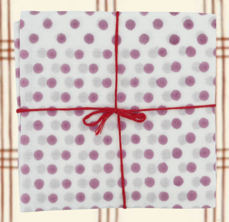 Cotton Napkins, Sets of Four, 17 x 17