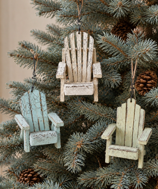 Miniature Adirondack Chair Ornaments